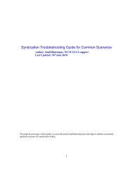 Syndication Troubleshooting Guide for Common Scenarios