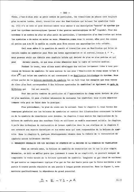 symetries et physique nucleaire - Cenbg - IN2P3