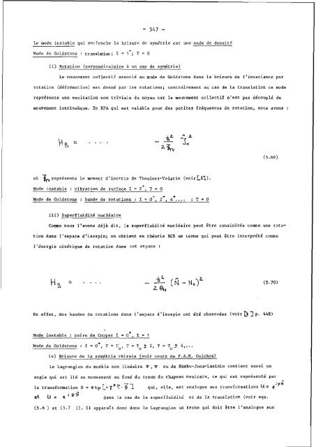 symetries et physique nucleaire - Cenbg - IN2P3