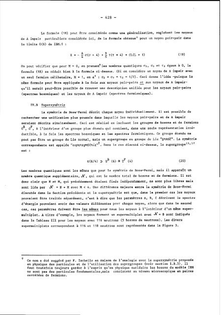 symetries et physique nucleaire - Cenbg - IN2P3