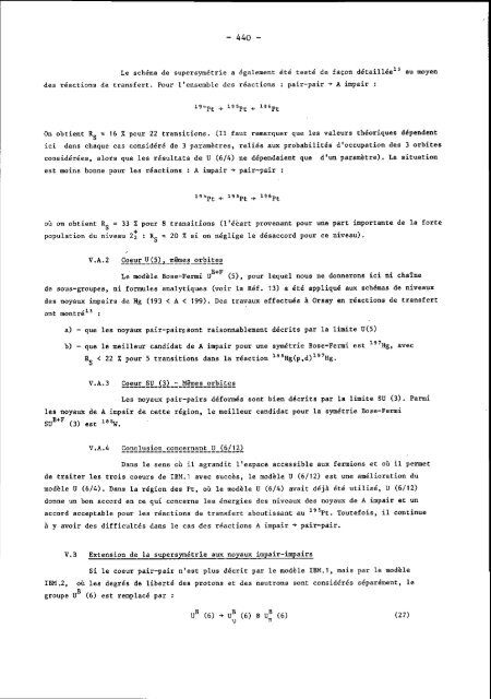 symetries et physique nucleaire - Cenbg - IN2P3