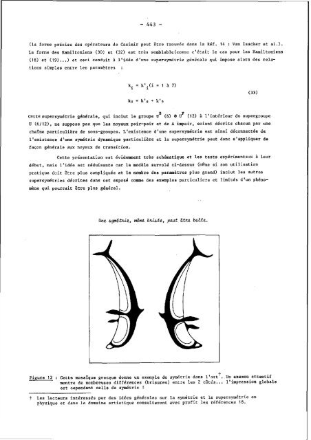 symetries et physique nucleaire - Cenbg - IN2P3