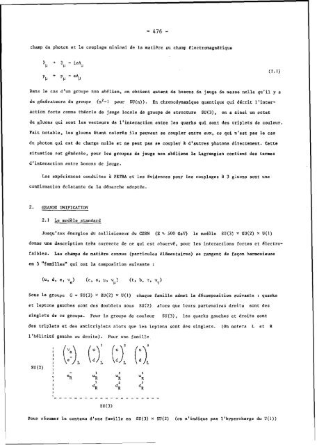 symetries et physique nucleaire - Cenbg - IN2P3