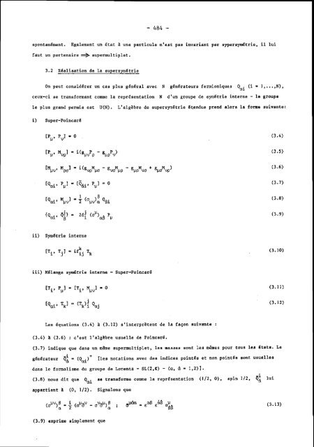 symetries et physique nucleaire - Cenbg - IN2P3