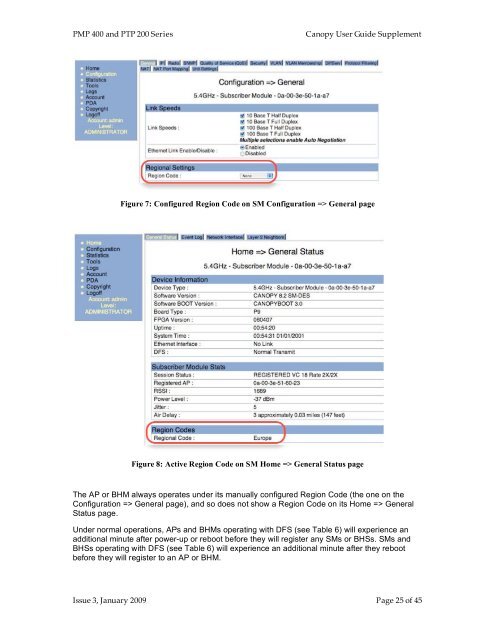 Supplement to the Canopy System Release 8 User Guide PMP 400