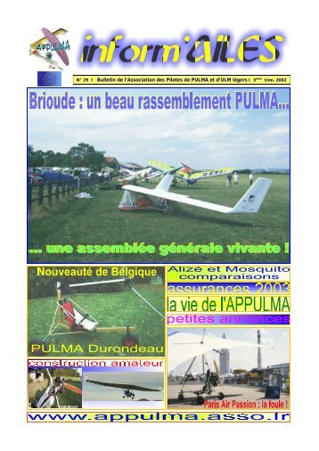 N° 29 l Bulletin de l'Association des Pilotes de ... - Accueil - Free