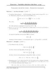 CorrigÃ©s - Bibmath