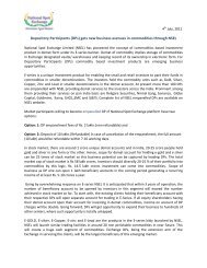 Depository Participants (DPs) - National Spot Exchange Limited