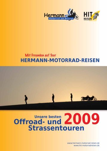 Offroad- und Strassentouren - Hermann-Motorrad-Reisen