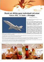 Privatjet - hl travel