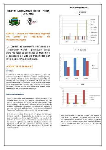 BOLETIM INFORMATIVO CEREST – PINDA - Setorgrafico.org.br