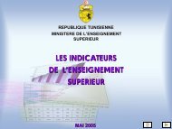 50 indicateurs de l'enseignement supÃ©rieur - MinistÃ¨re de l ...