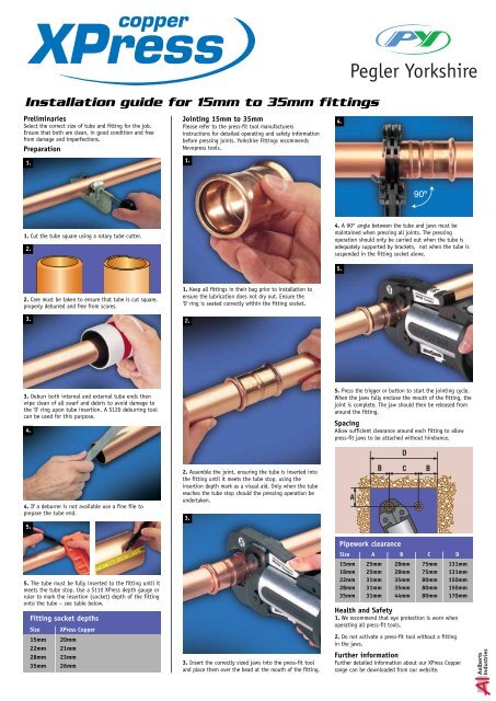 xpress copper press pipe fittings