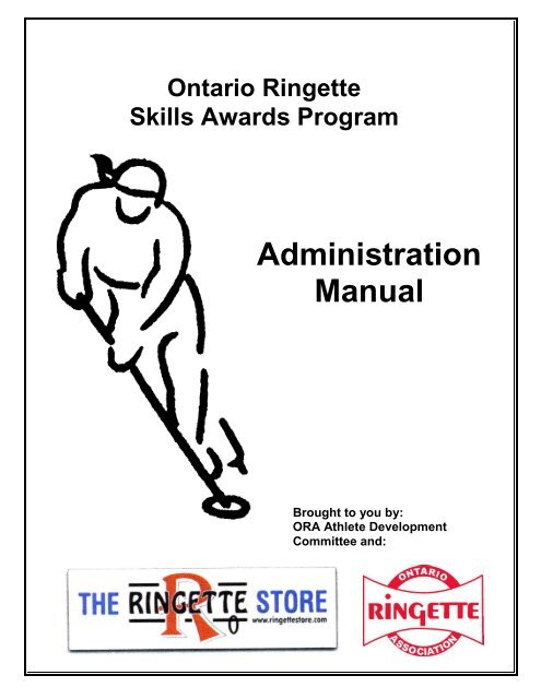 Administration Manual - Ontario Ringette Association