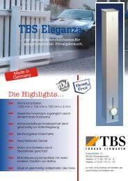 TBS Eleganza - Torbau Schwaben GmbH