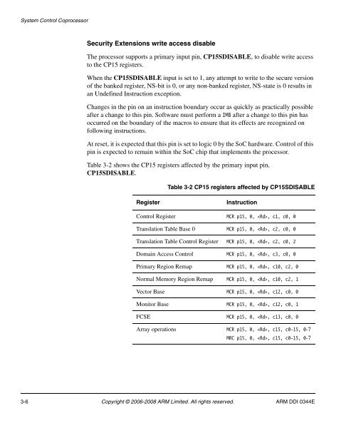 Cortex-A8 R2P2.pdf - ARM Information Center