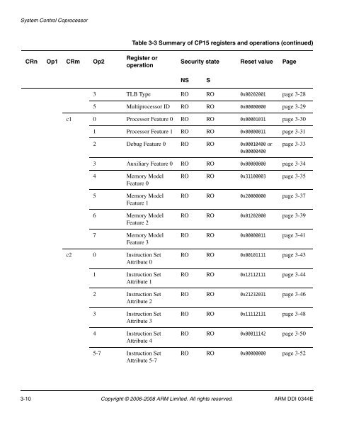 Cortex-A8 R2P2.pdf - ARM Information Center