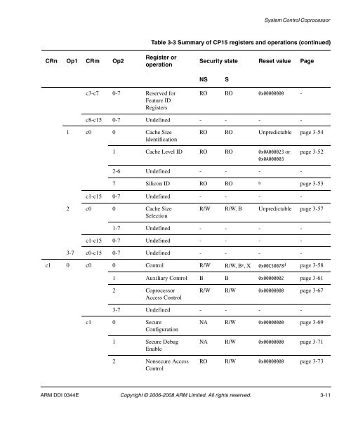 Cortex-A8 R2P2.pdf - ARM Information Center