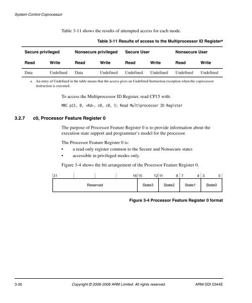 Cortex-A8 R2P2.pdf - ARM Information Center