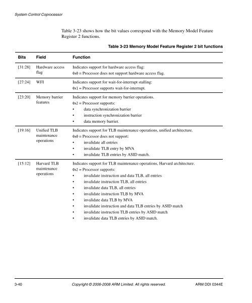 Cortex-A8 R2P2.pdf - ARM Information Center