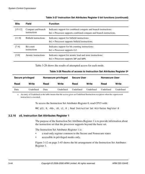 Cortex-A8 R2P2.pdf - ARM Information Center