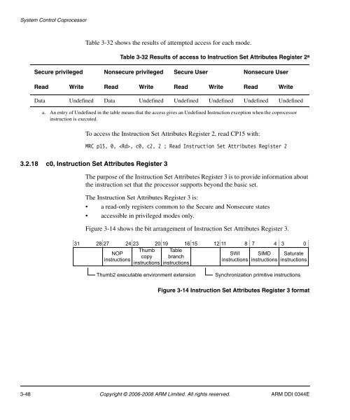 Cortex-A8 R2P2.pdf - ARM Information Center