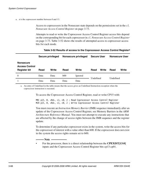 Cortex-A8 R2P2.pdf - ARM Information Center