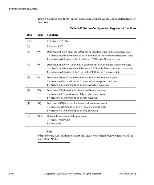 Cortex-A8 R2P2.pdf - ARM Information Center