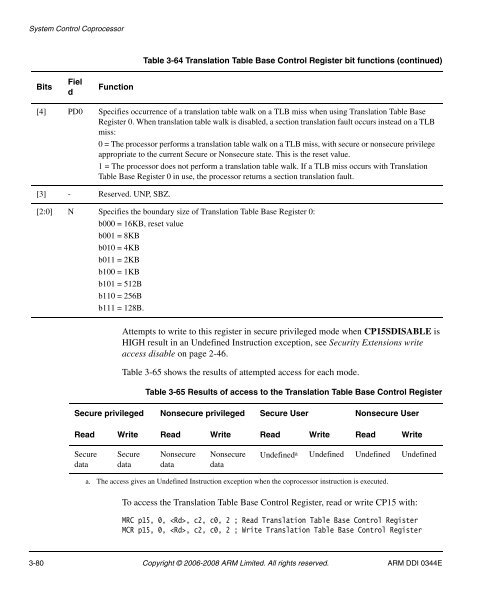 Cortex-A8 R2P2.pdf - ARM Information Center