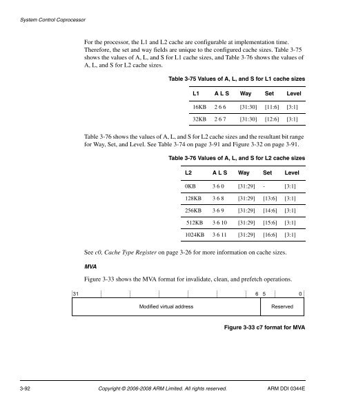 Cortex-A8 R2P2.pdf - ARM Information Center