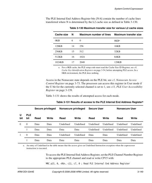 Cortex-A8 R2P2.pdf - ARM Information Center