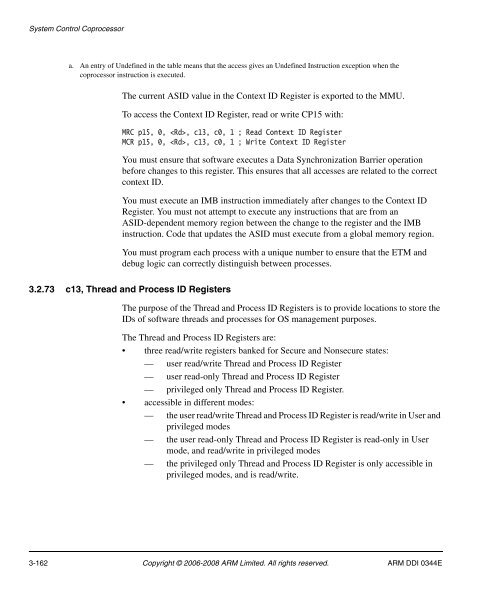 Cortex-A8 R2P2.pdf - ARM Information Center