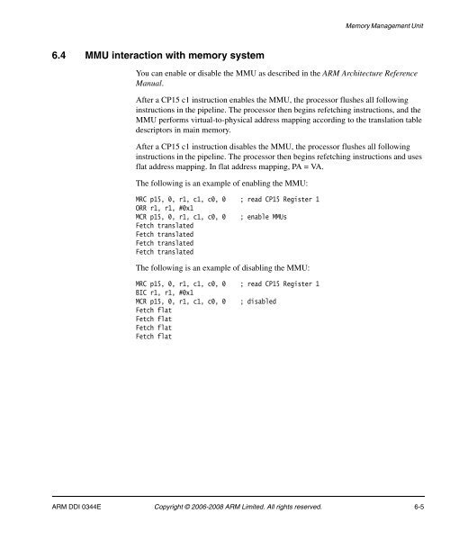 Cortex-A8 R2P2.pdf - ARM Information Center