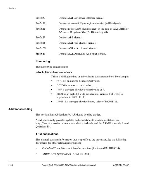 Cortex-A8 R2P2.pdf - ARM Information Center