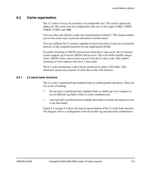 Cortex-A8 R2P2.pdf - ARM Information Center