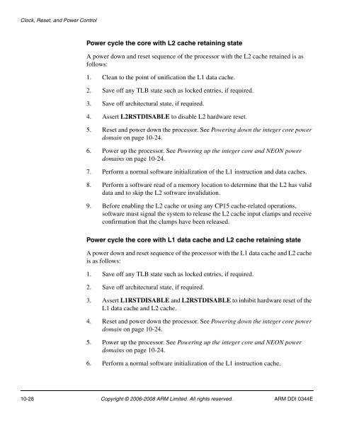 Cortex-A8 R2P2.pdf - ARM Information Center