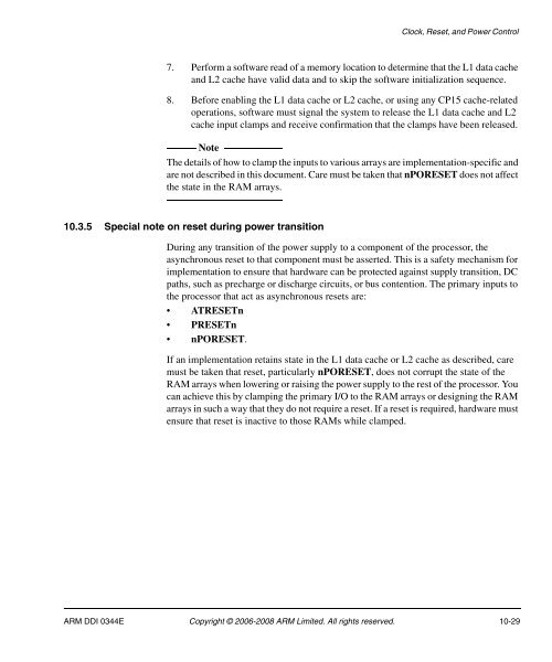 Cortex-A8 R2P2.pdf - ARM Information Center