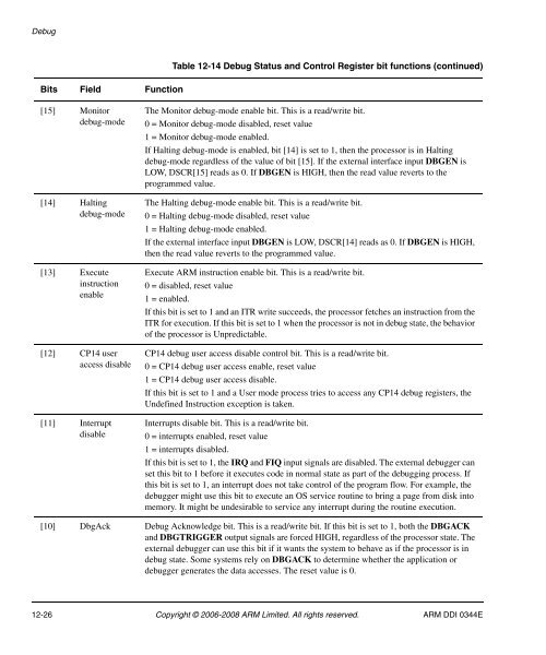 Cortex-A8 R2P2.pdf - ARM Information Center