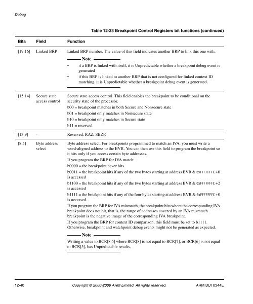 Cortex-A8 R2P2.pdf - ARM Information Center