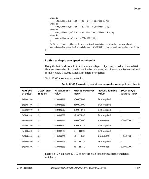 Cortex-A8 R2P2.pdf - ARM Information Center