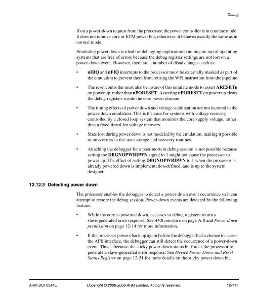 Cortex-A8 R2P2.pdf - ARM Information Center