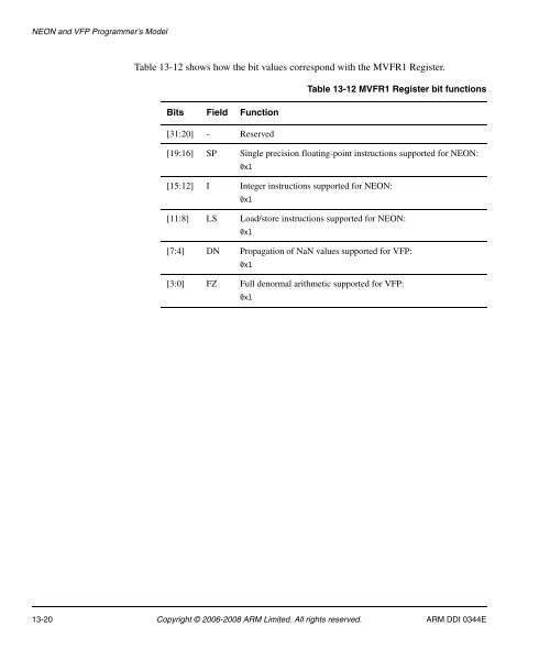 Cortex-A8 R2P2.pdf - ARM Information Center