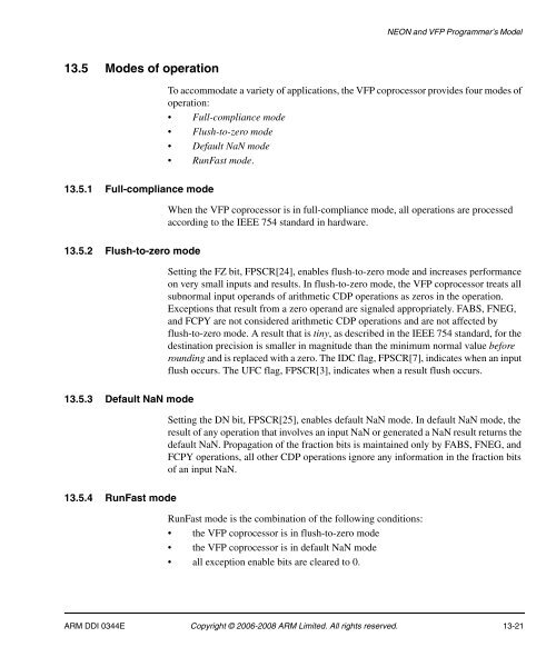 Cortex-A8 R2P2.pdf - ARM Information Center