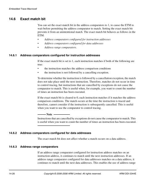 Cortex-A8 R2P2.pdf - ARM Information Center