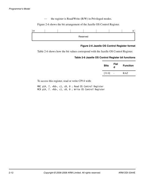 Cortex-A8 R2P2.pdf - ARM Information Center