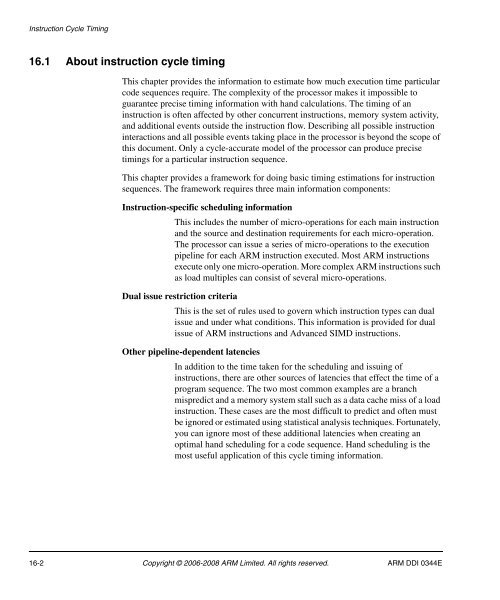 Cortex-A8 R2P2.pdf - ARM Information Center