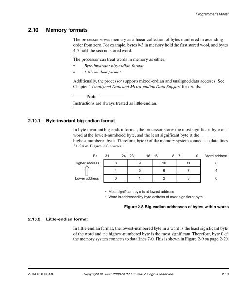 Cortex-A8 R2P2.pdf - ARM Information Center