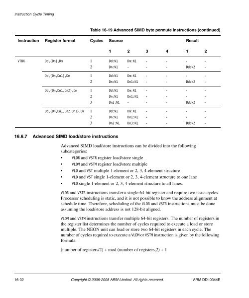 Cortex-A8 R2P2.pdf - ARM Information Center