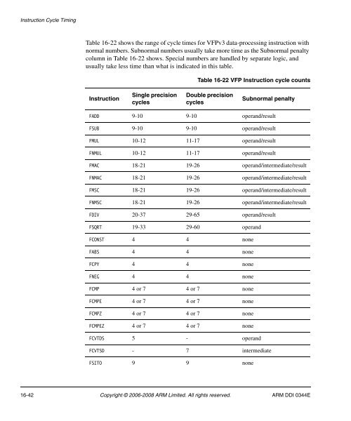 Cortex-A8 R2P2.pdf - ARM Information Center