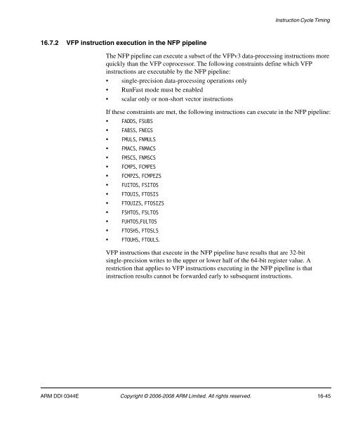 Cortex-A8 R2P2.pdf - ARM Information Center